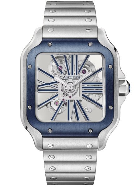 Cartier Santos De Cartier Large skeleton WHSA0026