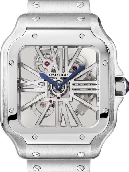 Cartier Santos De Cartier Large skeleton WHSA0014